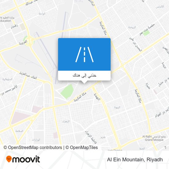 خريطة Al Ein Mountain