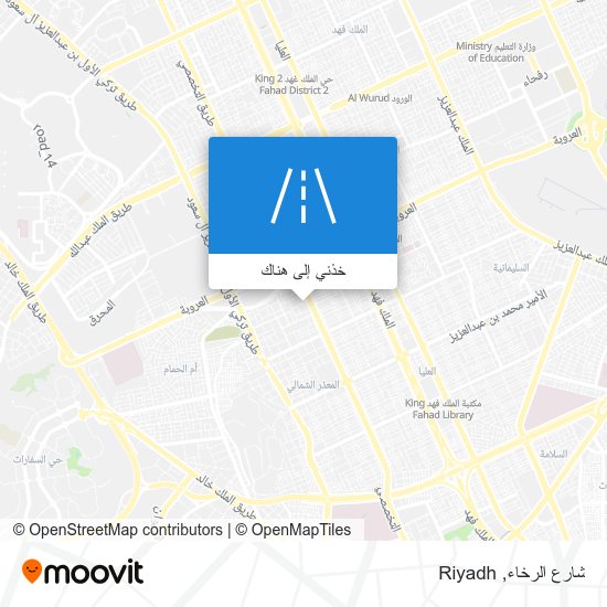 خريطة شارع الرخاء