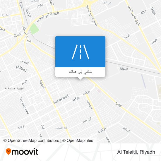 خريطة Al Teleitli
