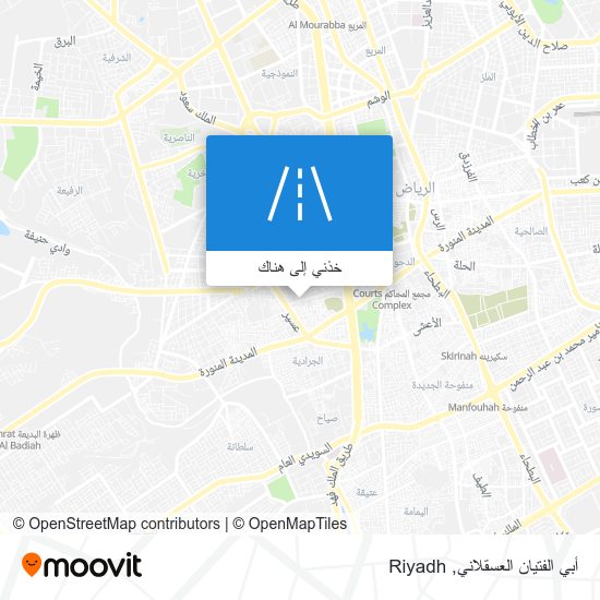 خريطة أبي الفتيان العسقلاني