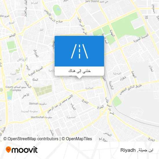 خريطة ابن جميلة