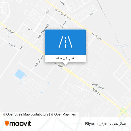 خريطة عبدالرحمن بن عزاز