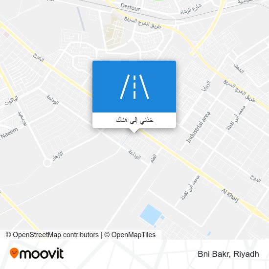 خريطة Bni Bakr