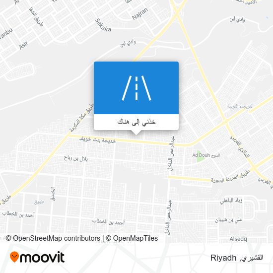 خريطة القشيري