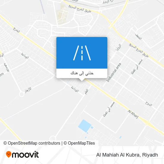 خريطة Al Mahiah Al Kubra