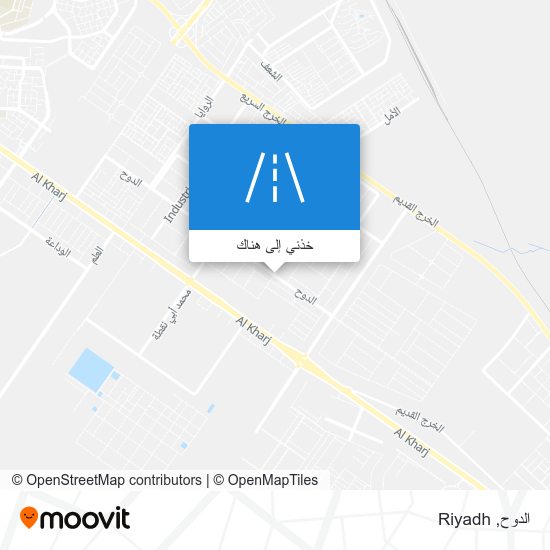 خريطة الدوح