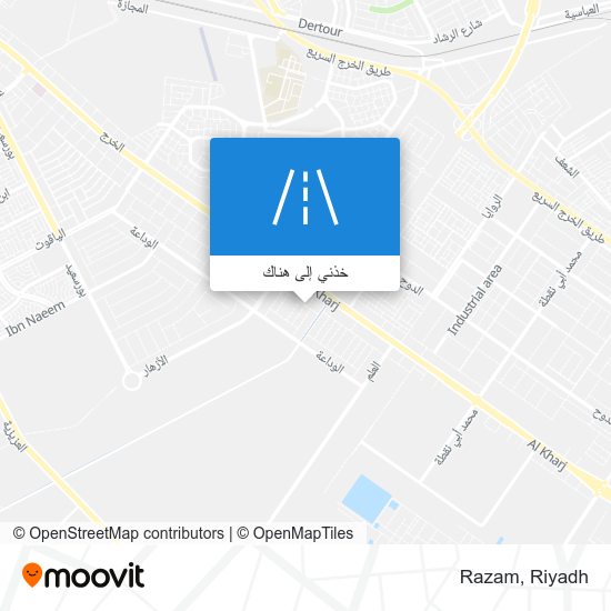 خريطة Razam