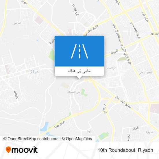خريطة 10th Roundabout
