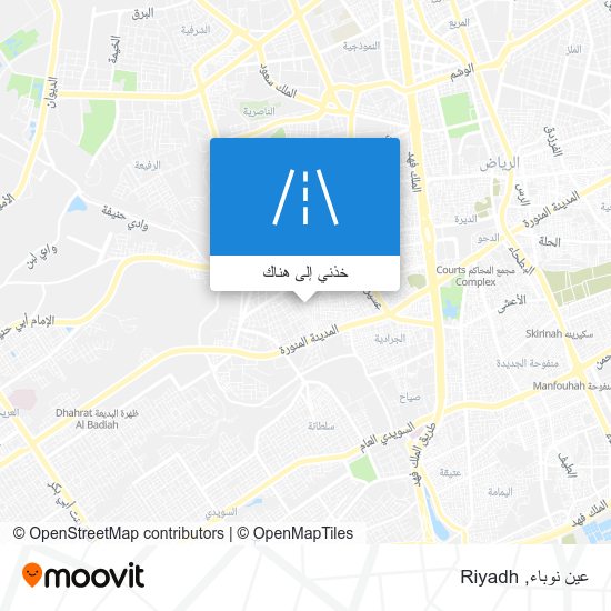 خريطة عين نوباء