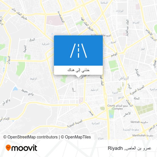 خريطة عمرو بن العاص