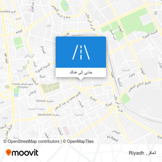 خريطة العاقر