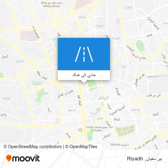 خريطة بير سفيان