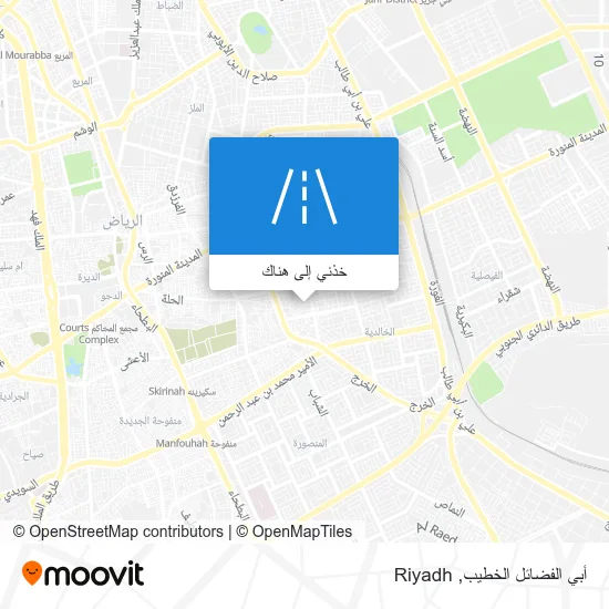 خريطة أبي الفضائل الخطيب