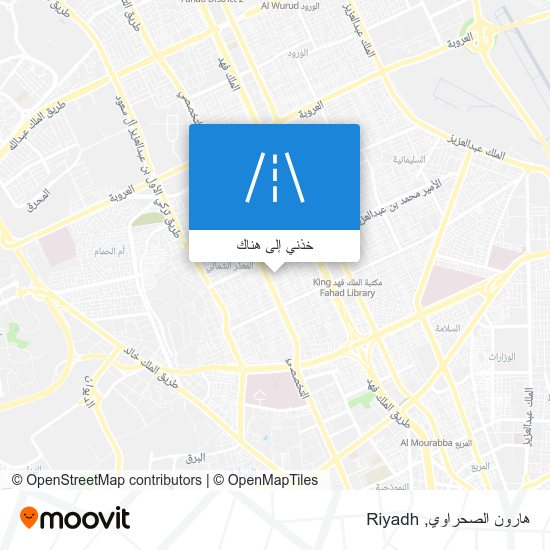خريطة هارون الصحراوي