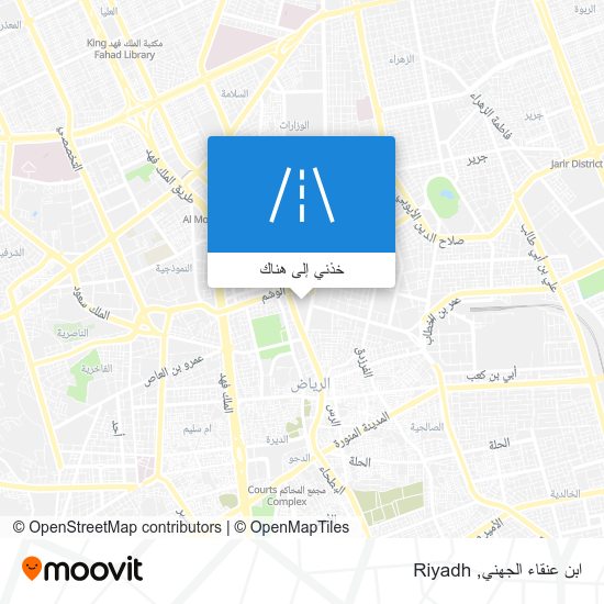 خريطة ابن عنقاء الجهني