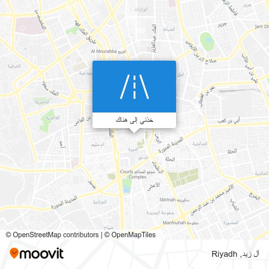 خريطة آل زيد