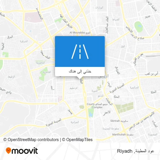 خريطة عود المطينة