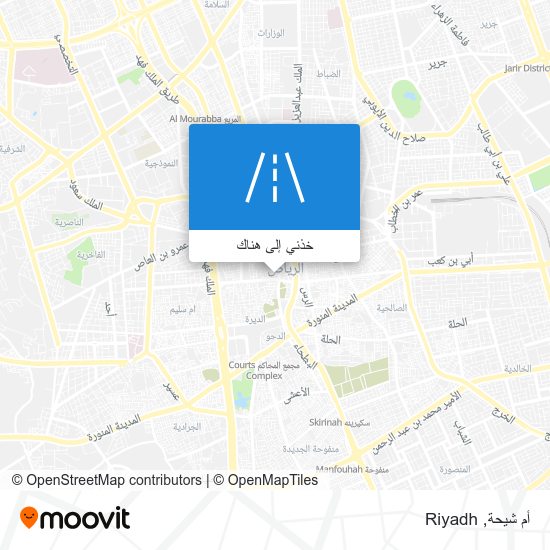 خريطة أم شيحة