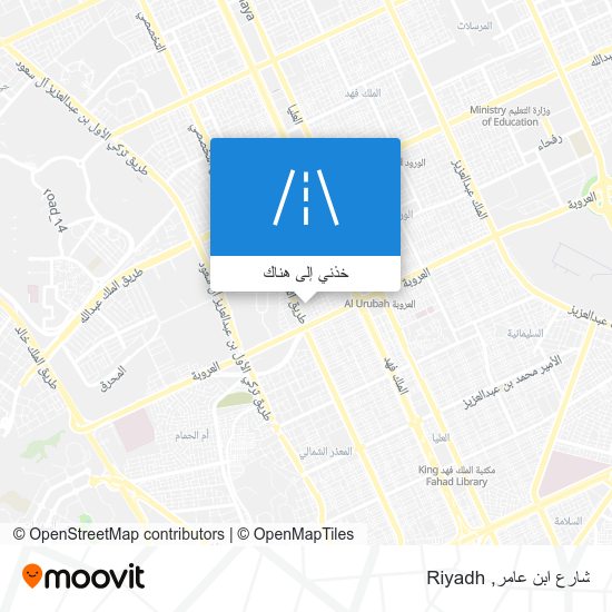 خريطة شارع ابن عامر