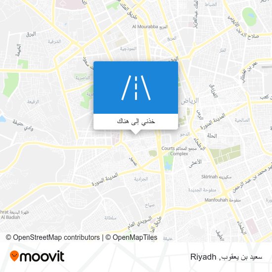 خريطة سعيد بن يعقوب