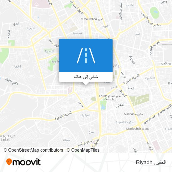 خريطة الجفير