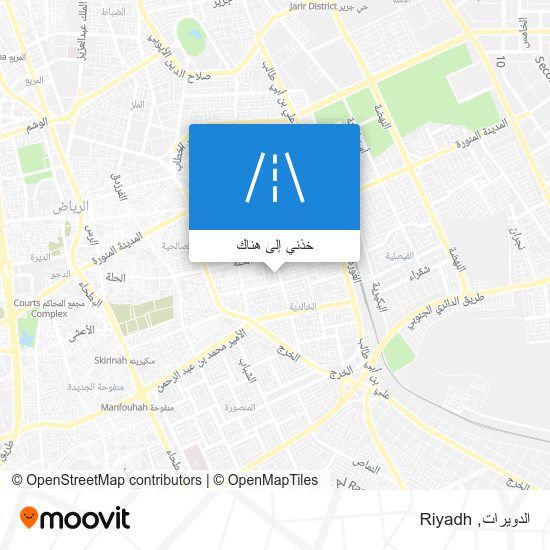 خريطة الدويرات