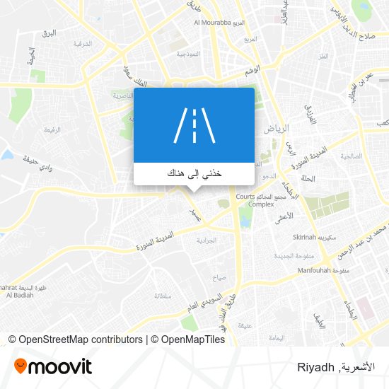 خريطة الأشعرية