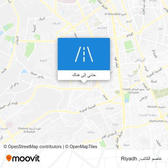 خريطة عاصم الكاتب