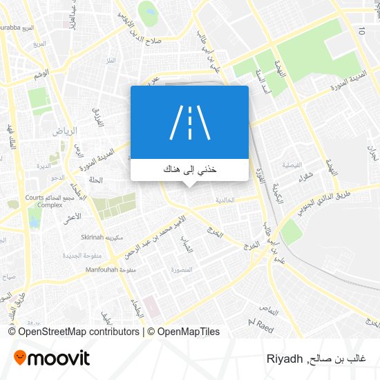 خريطة غالب بن صالح