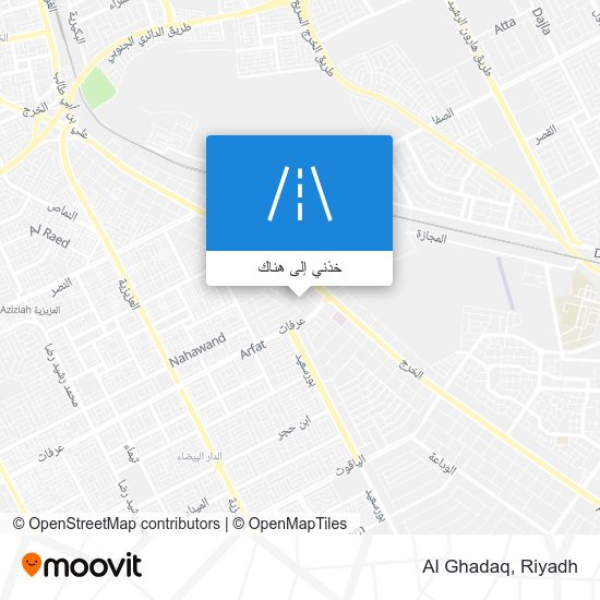 خريطة Al Ghadaq