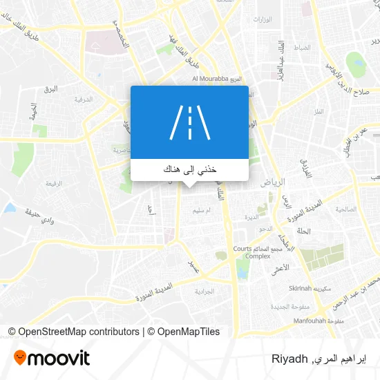 خريطة إبراهيم المري