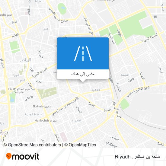خريطة طلحة بن المظفر