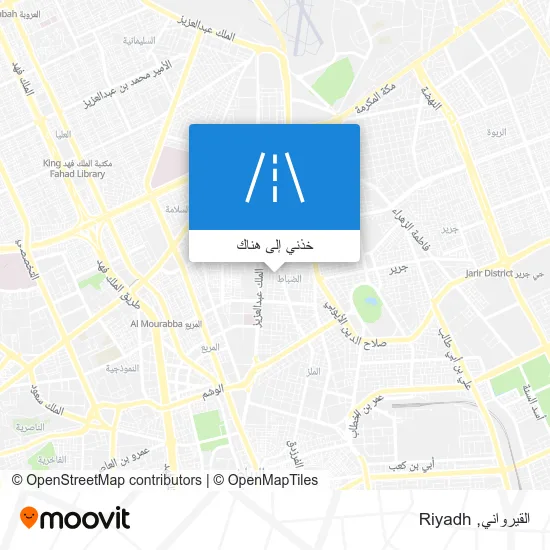 خريطة القيرواني