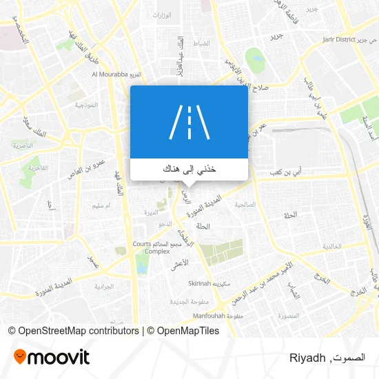 خريطة الصموت