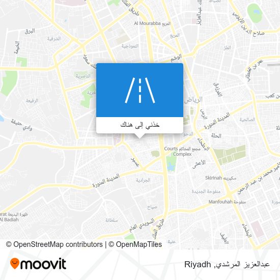 خريطة عبدالعزيز المرشدي