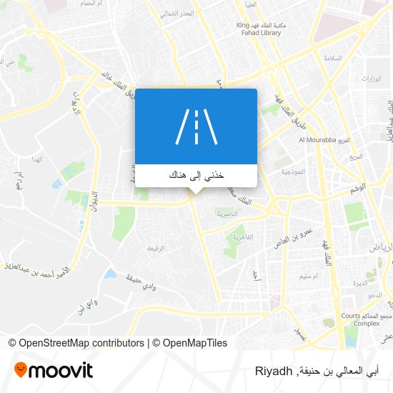 خريطة أبي المعالي بن حنيفة