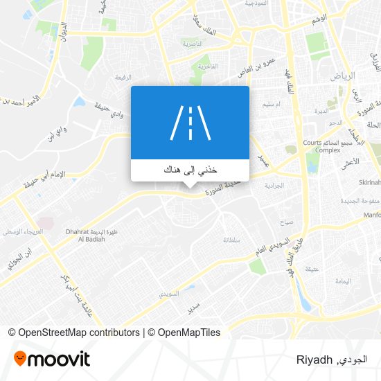 خريطة الجودي