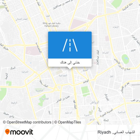 خريطة الشهاب الغساني