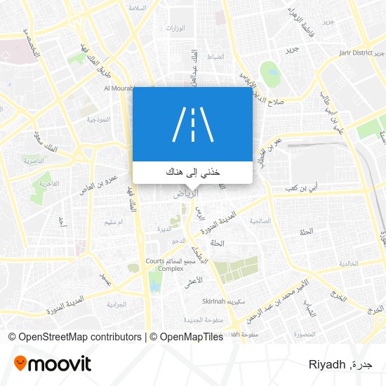 خريطة جدرة