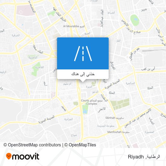 خريطة الرطابية