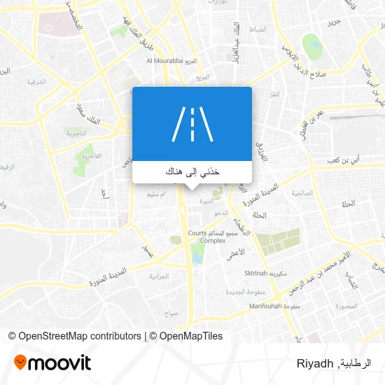 خريطة الرطابية