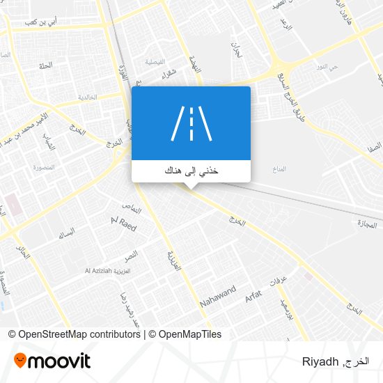 خريطة الخرج