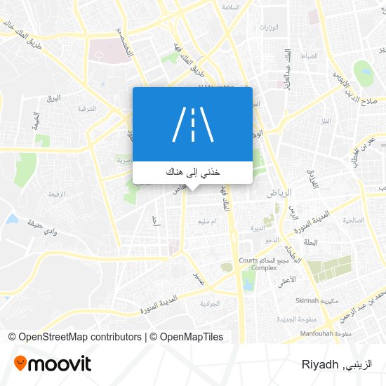 خريطة الزينبي
