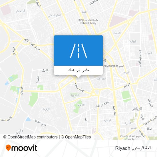 خريطة قلعة الربض