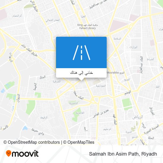 خريطة Salmah Ibn Asim Path