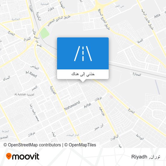 خريطة توران