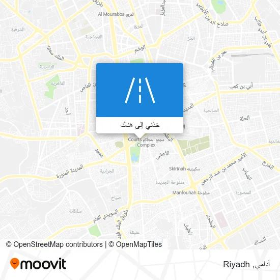 خريطة أدامي