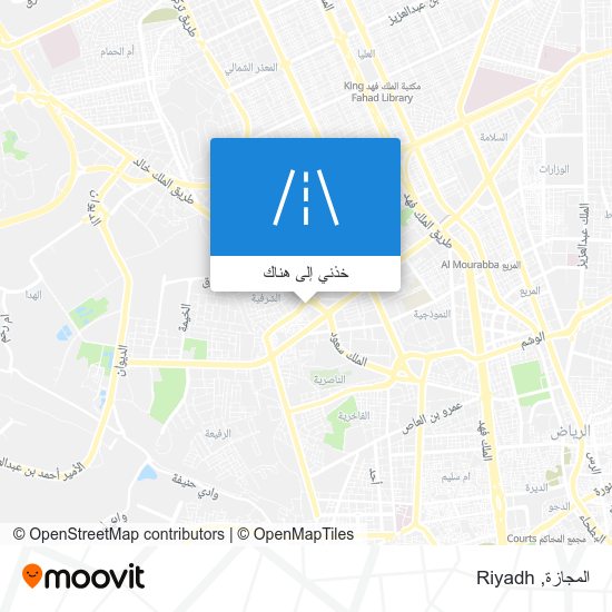 خريطة المجازة