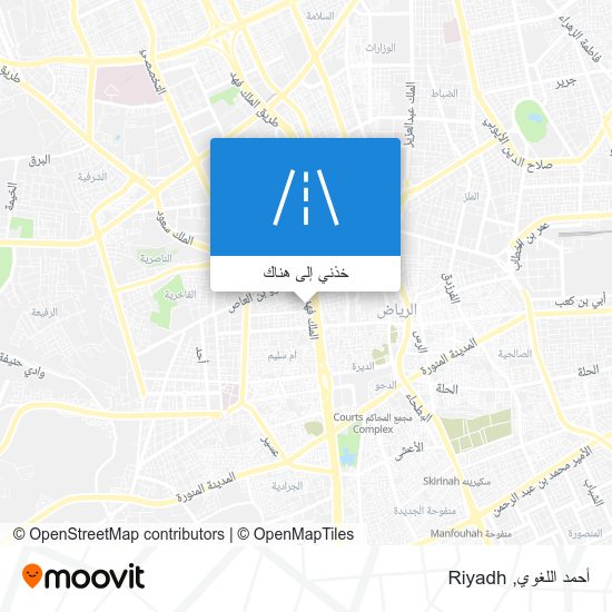خريطة أحمد اللغوي