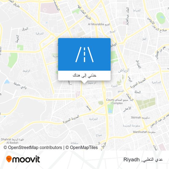 خريطة عدي التغلبي